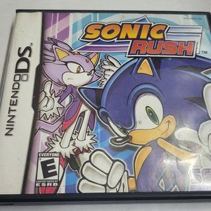 Sonic Rush for Nintendo DS Complete in Box